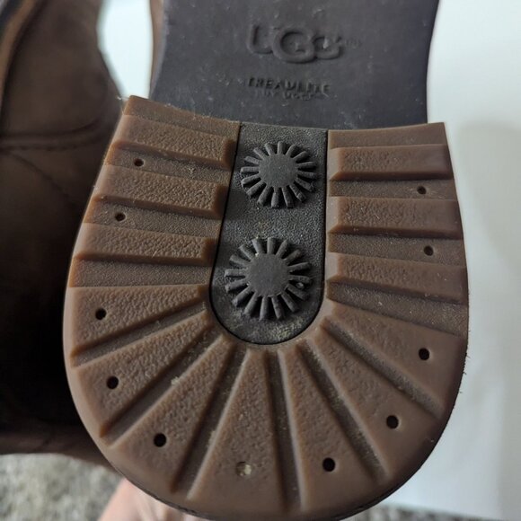 Men's Great condition UGG Vestmar Grizzly Leather Boots Mens Size 8 - Picture 16 of 16